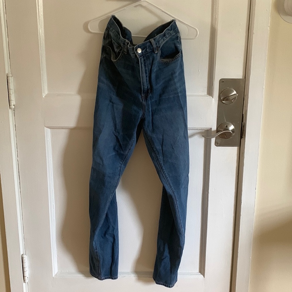 American Eagle Non-Stretch Mom Jean